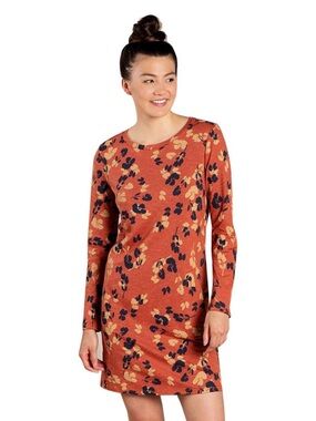 Toad&Co Windmere II Long-Sleeve Dress Womens Size XS